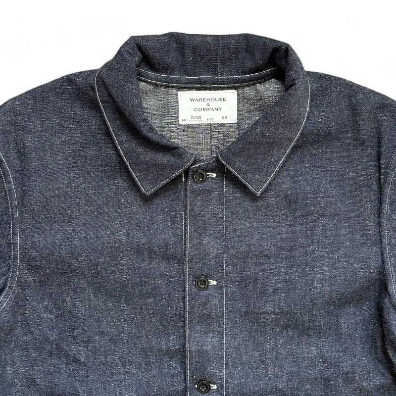 ウエアハウス Lot 2216 NEW DEAL PROGRAMS DENIM COVERALL 1930s ニューディール プログラムズ デニム カバーオール｜samuraicraft｜04