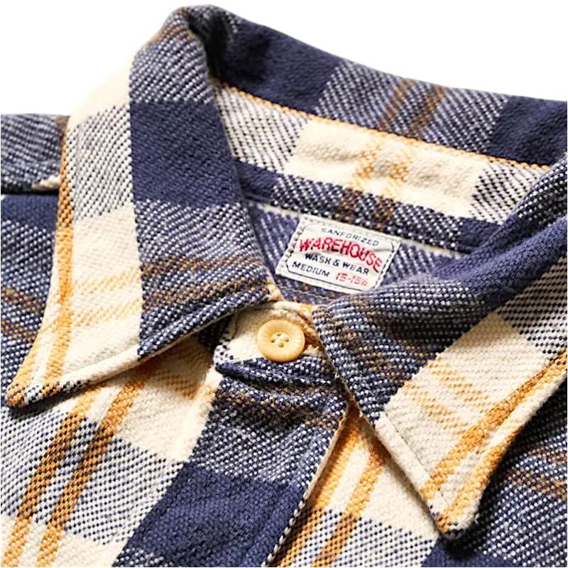 WAREHOUSE（ウエアハウス） Lot 3104 FLANNEL SHIRTS B柄 ONE WASH