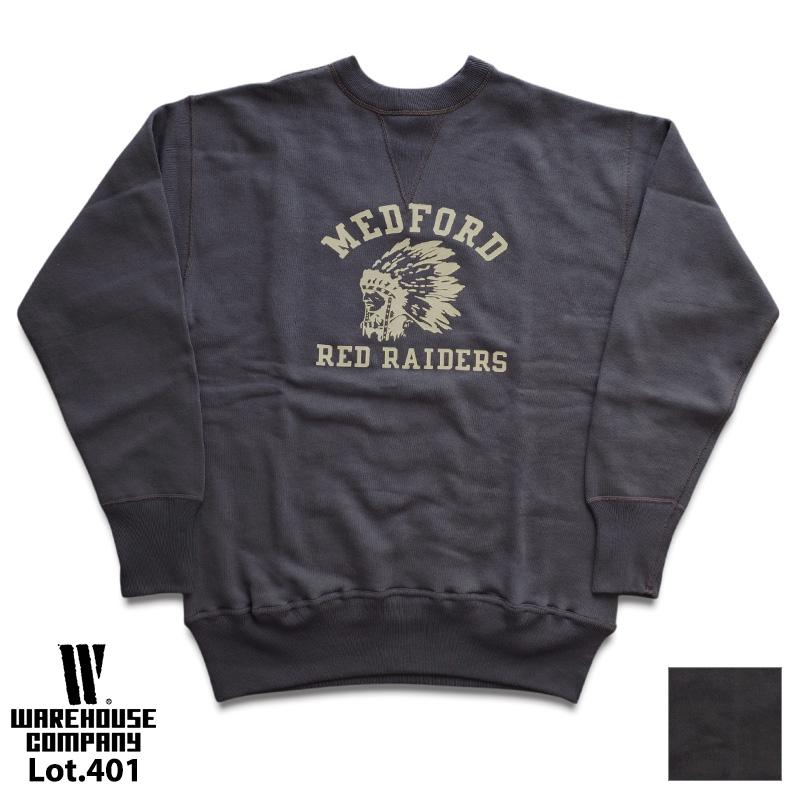 WAREHOUSE スウェット Lot 401 両V 染み込み サイズ 40 ウエアハウス