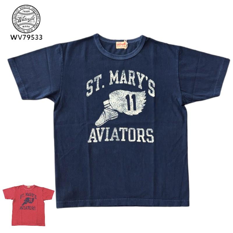 WHITESVILLE ホワイツビル WV79533 PIGMENT DYE T-SHIRT WHITESVILLE ホワイツビル WV79533 PIGMENT DYE T-SHIRT