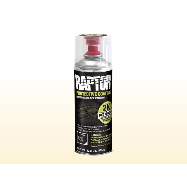 U-POL ラプター エアゾール BLACK 塗料 塗装 DIY 防傷 防錆 防汚 軽