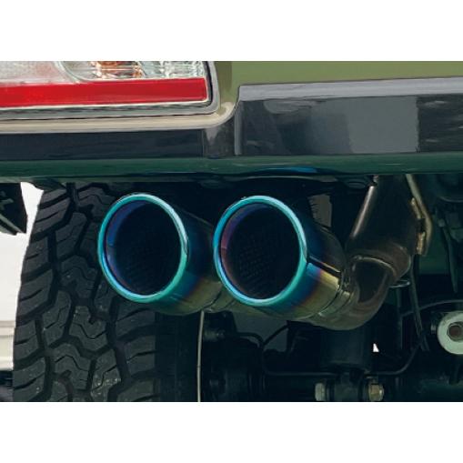 オーバルデュアルマフラー 車検対応 ダイハツ ハイゼットカーゴ デッキバン アトレー 700系 | 