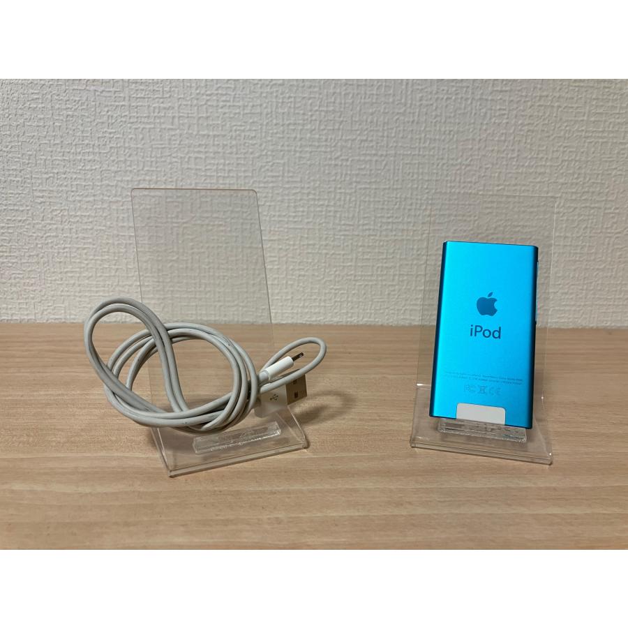 一流の品質中古極美品 ipod nano 安心の９0日保障 第7世代 16GB ブルー