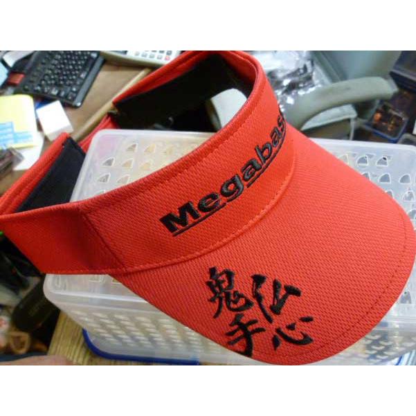 Megabass（メガバス） サンバイザー RED/BLACK : CURIOSITY Yahoo!店