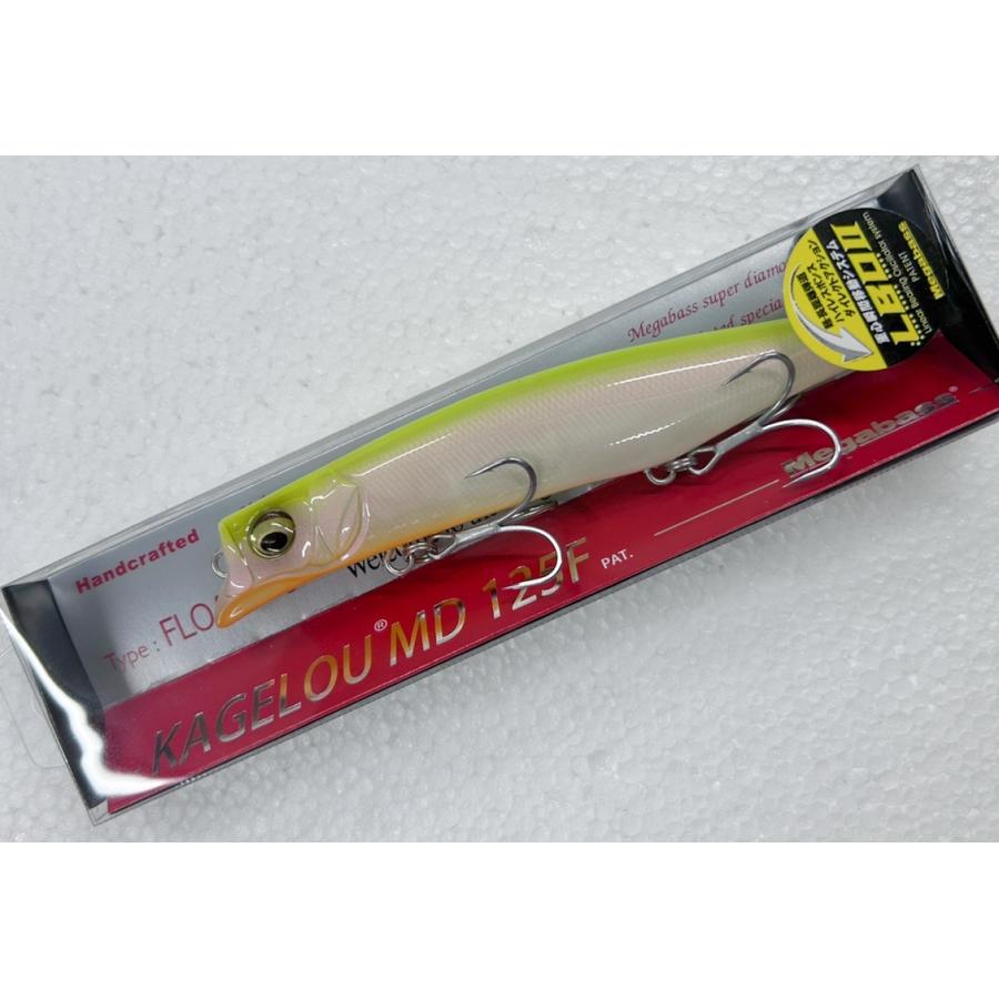 Megabass（メガバス） KAGELOU MD 125F カゲロウMD 125F PM CHART BACK