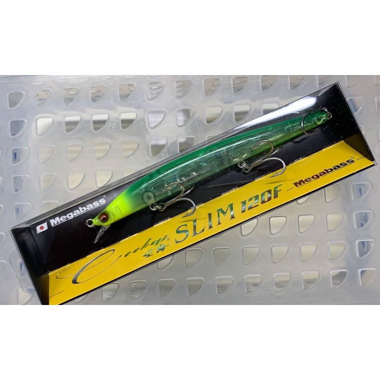 Megabass Cookai Slim 120F Flottant Leurre Do Chart (6192