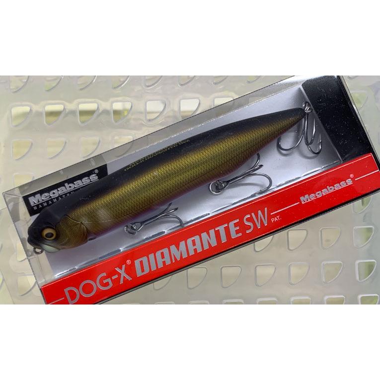 Esca Megabass Dog-X Diamante Topwater 120mm – Passeggiatrice Con Sonaglio E Silenziosa Per Bass