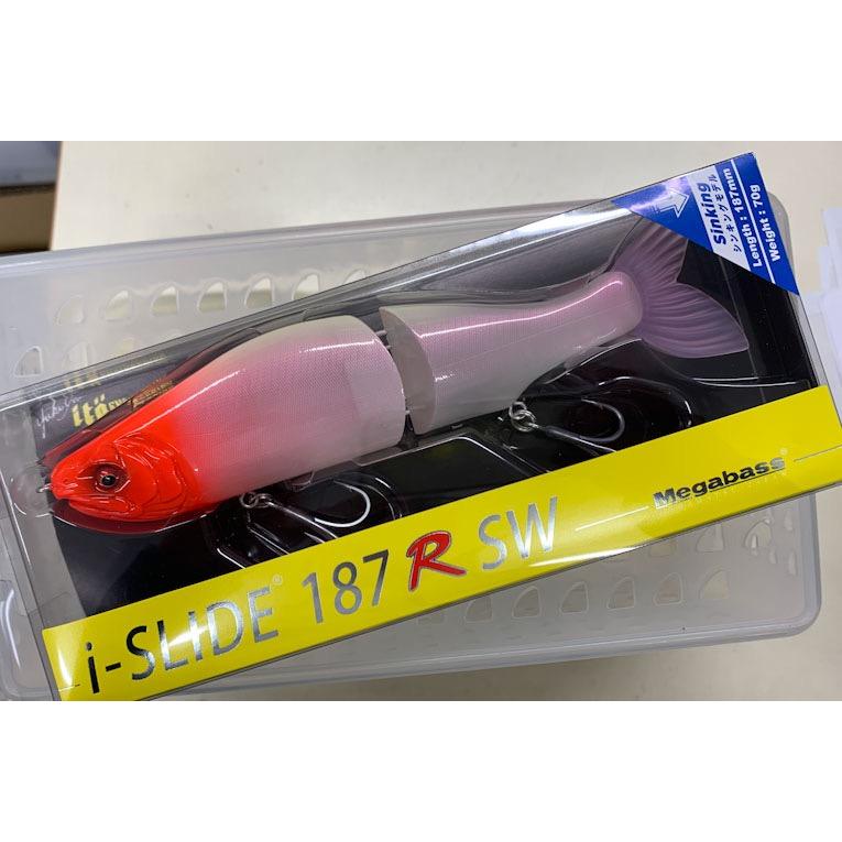 Megabass（メガバス） I-SLIDE 187R SW SINKING PM SENSING RED HEAD