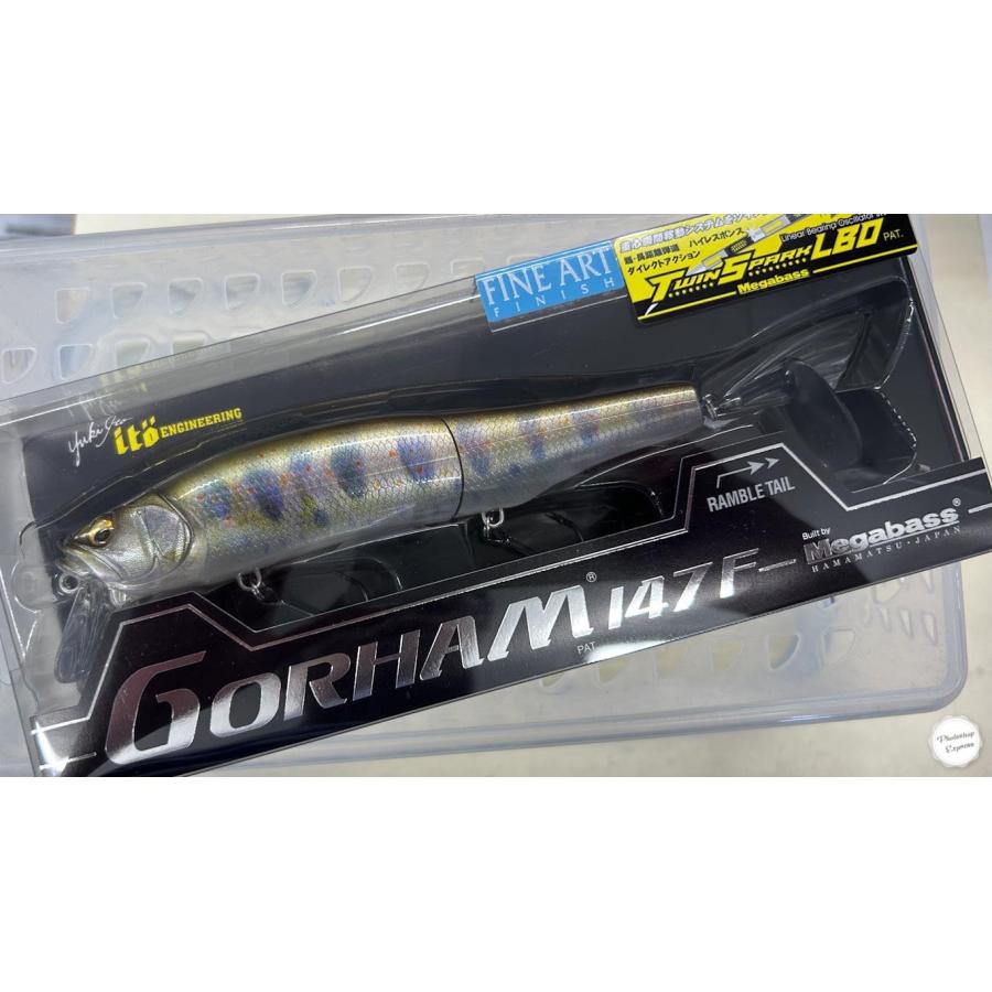 Megabass Gorham 147F & Magdraft AYUセット GORHAM 147F | Megabass-メガバス