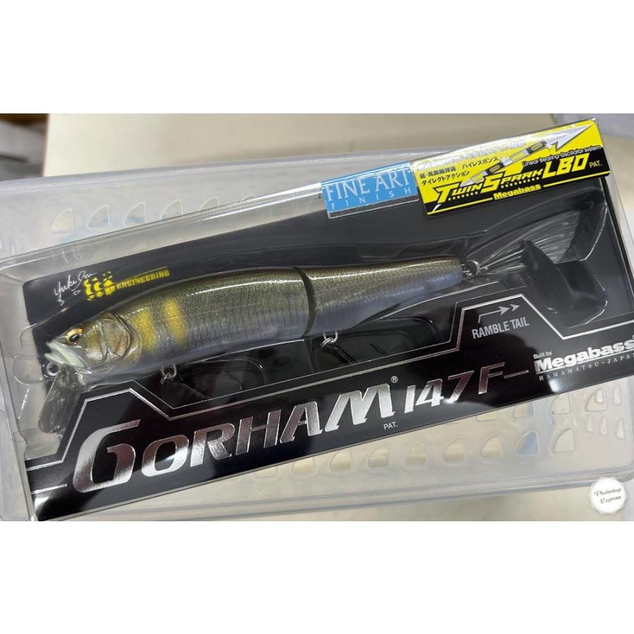 Megabass メガバス GORHAM 147F FA SE AYU : CURIOSITY Yahoo!店