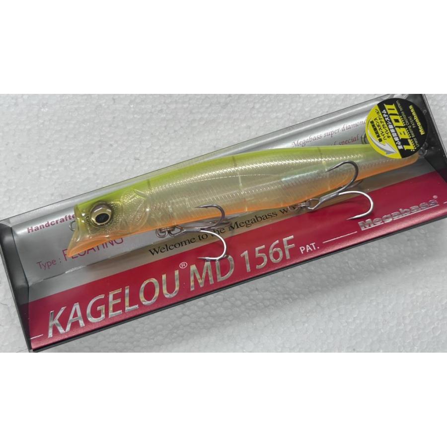 Megabass（メガバス） KAGELOU MD 156F カゲロウMD 156F SKELETON
