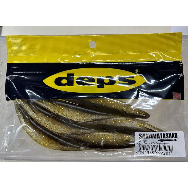 サカマタシャッド　5インチ　6袋　人気カラーセット　新品未使用 おすすめフックセット】 デプス サカマタシャッド 5inch +