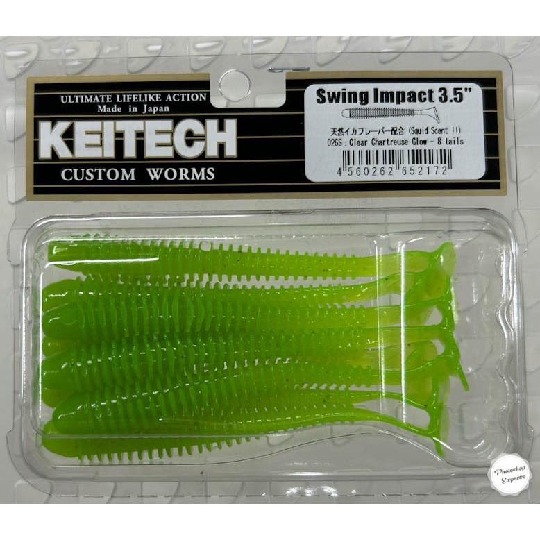 KEITECH（ケイテック） スイングインパクト 3.5インチ 026:クリアー