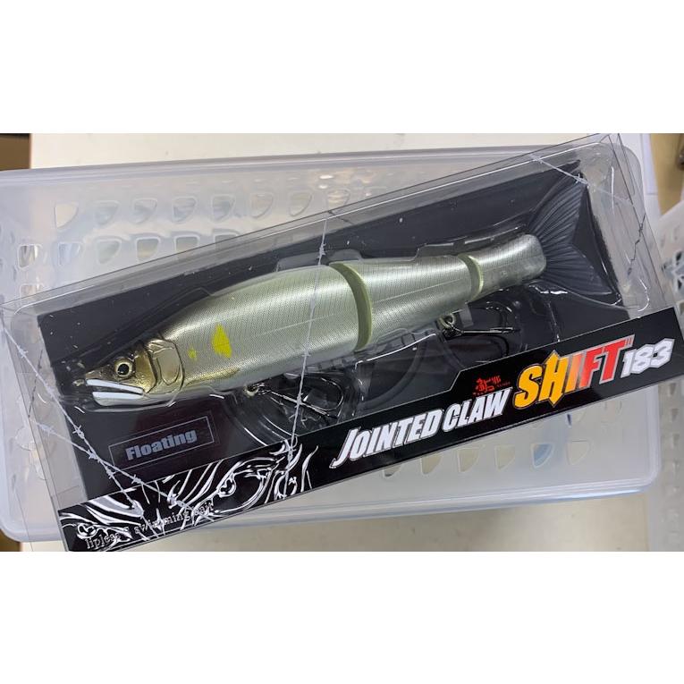 GAN CRAFT ジョインテッドクロー シフト 183 ホワイトバック鮎 GAN CRAFT ジョインテッドクロー シフト 183 ホワイトバック鮎
