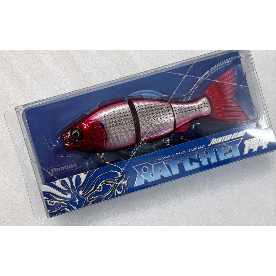 Leurre Gan Craft Jointed Claw 144 Ratchet – Flottant 140 Mm – 1,2 Oz – Pêche
