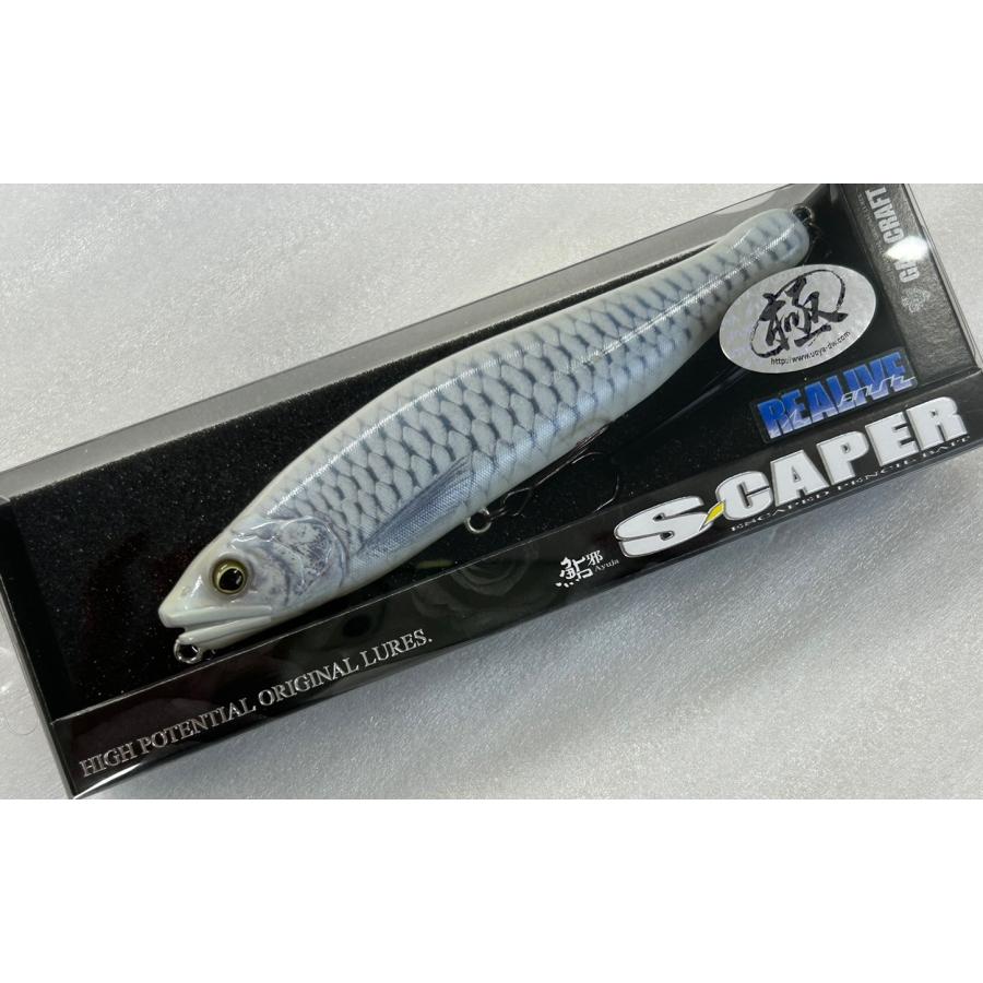 鮎邪 GAN CRAFT S-CAPER HIGH SOUND MODEL FAINT GLOW SHAD[REALIVE