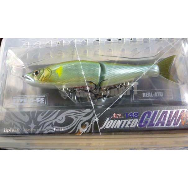 鮎邪 GAN CRAFT ジョインテッドクロー148 TYPE-15SS リアルアユ