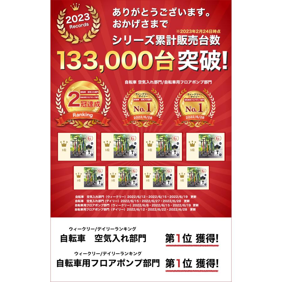 空気入れ 自転車 クロスバイク ロードバイク 自転車空気入れ 仏式 ロードバイク用空気入れ  ロードバイク空気入れ くうき入れ フランス式  samuriding SIG-FP006｜samuriding｜08
