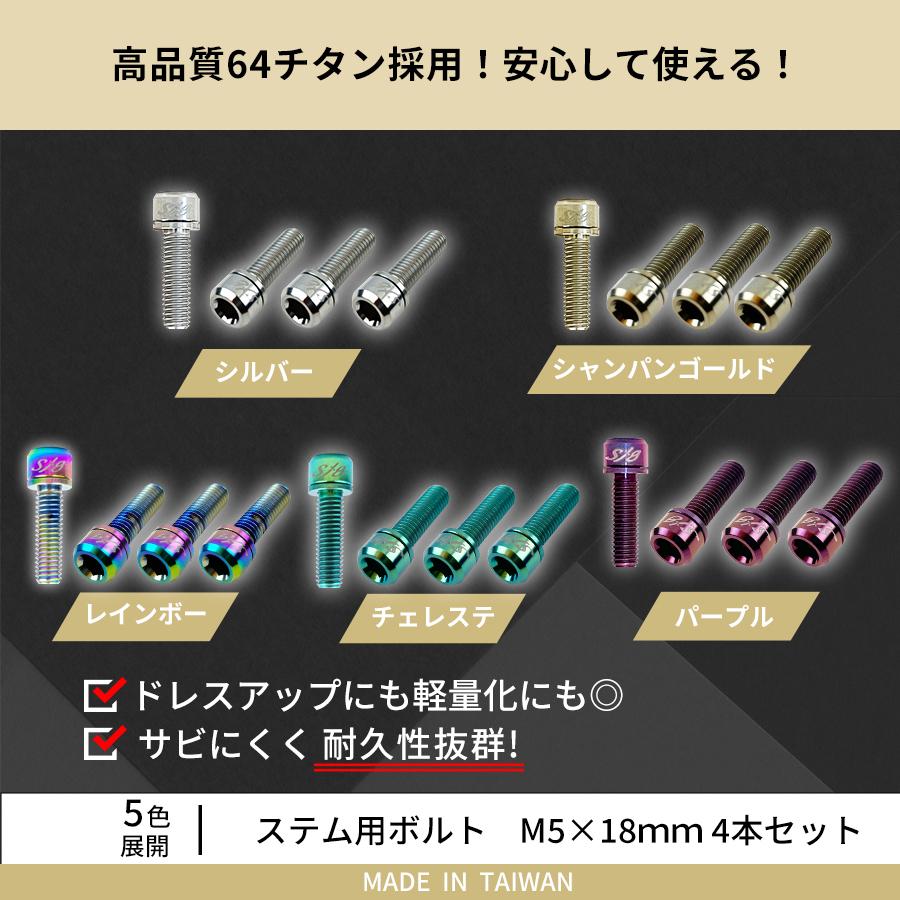 Samuriding 【チタン ボルト】Samuriding サムライディング M5