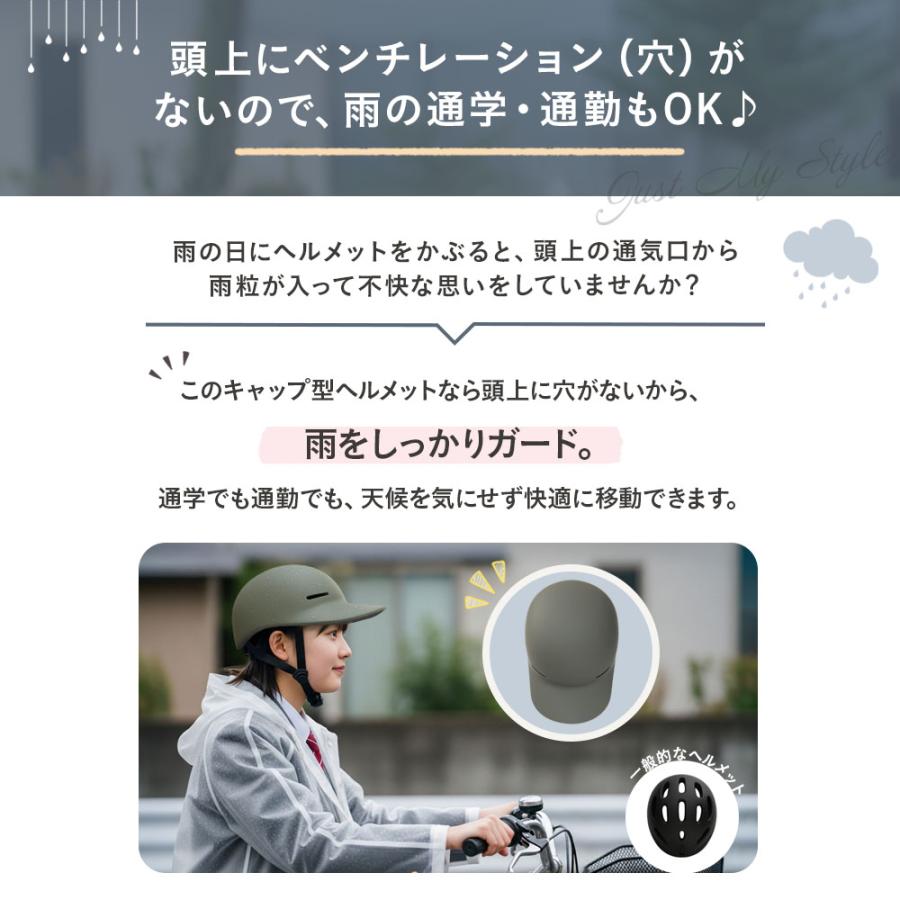 SG認証】 sopota 自転車 ヘルメット 大人用 キャップ型 帽子型 / M 53