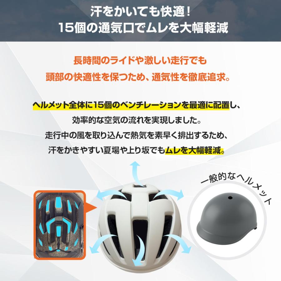 SG認証】自転車 ヘルメット 大人 SMRG 自転車用 ロードバイク 【軽量 