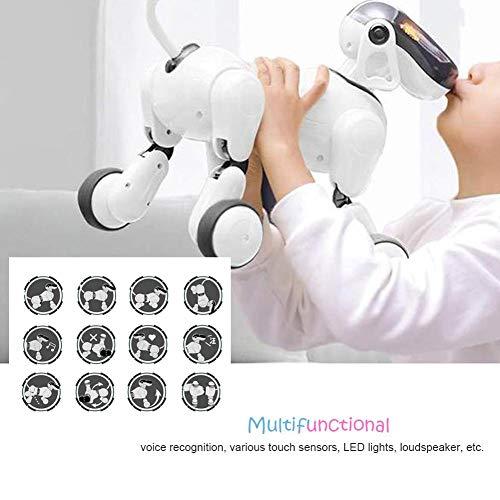 知能ロボット玩具、犬のためのスマートロボット知能スマートタッチ音声電気ロボット犬のギフト子供用おもちゃあなたの子供にぴったりのギフト このロボット