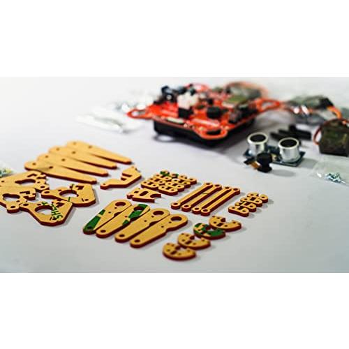 BitTradeOne ADCRAIBT クアッド・クローラーAI 映像認識システム搭載四足歩行ロボット ドライバーだけで組み立て可能 