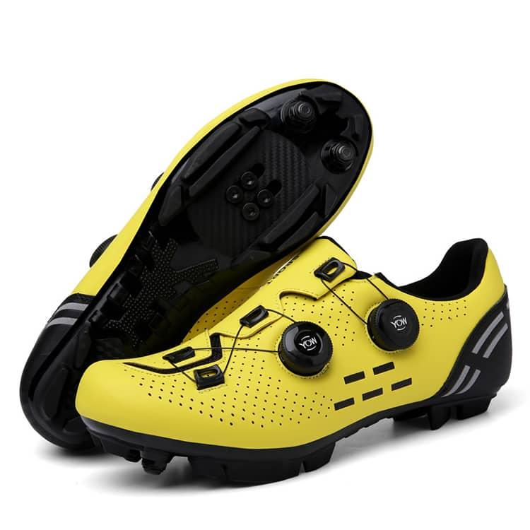 サイクルシューズ ロードバイクシューズ MTBシューズ 自転車シューズ SPD/SPD-SL両対応 快速靴紐 BOAダイヤル ベルクロ 超軽量 通気性 |  | 23
