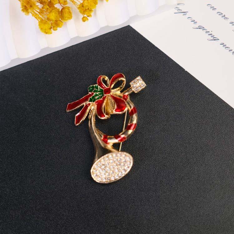クリスマスブローチ ピンブローチ 8点セット ジュエリー 胸元