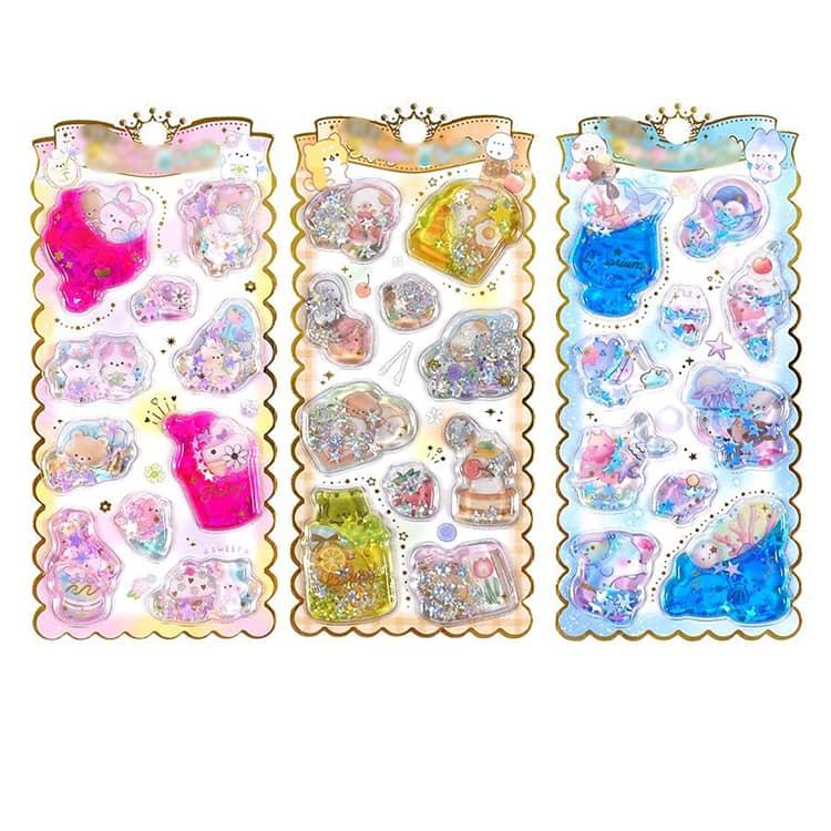 シール帳　完成品　正規品　即購入可能　激レア　まとめ売り　2冊　ウォーターシール 4枚セット 水入りシール ウォーターインシール ウォーターシール 水