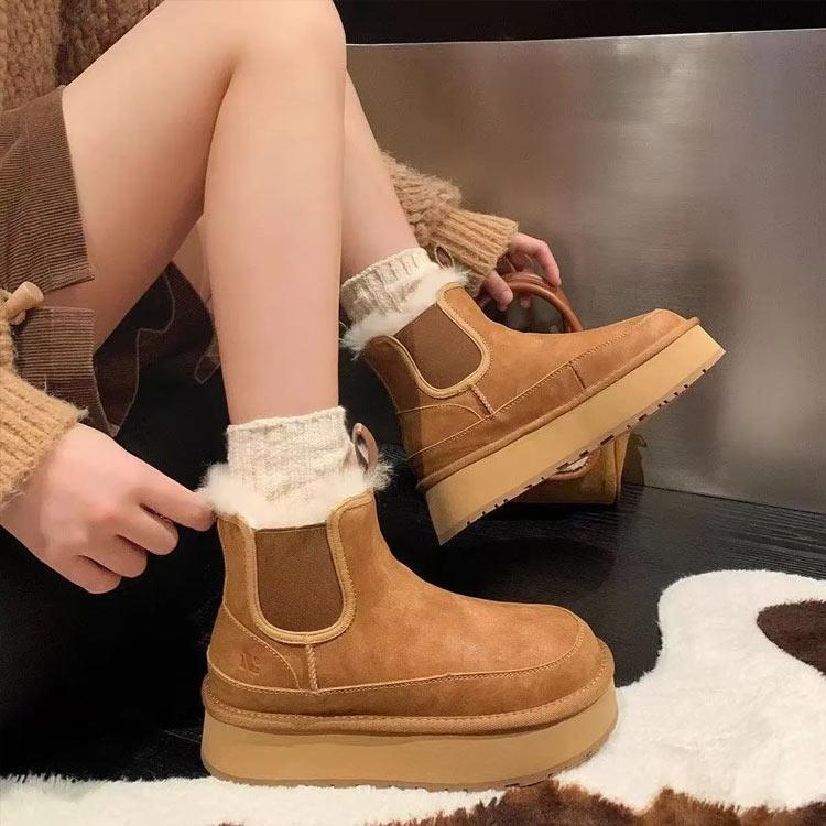 【sayamaro❁* 】レディース ムートン シューズ ムートンブーツ スリッポン レディース 通販 防寒靴 ムートン