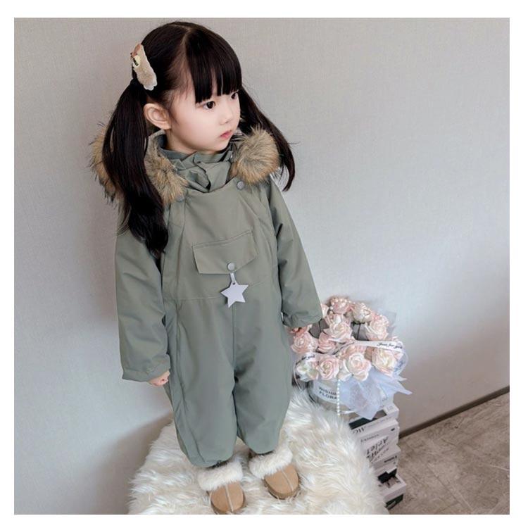 スキーウェア つなぎ キッズ ベビー 男の子 女の子 80cm 90cm 100cm