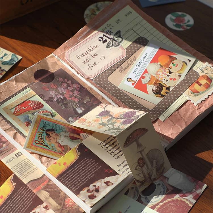 ノート付き！コラージュスタートセット！】 コラージュ 素材 セット