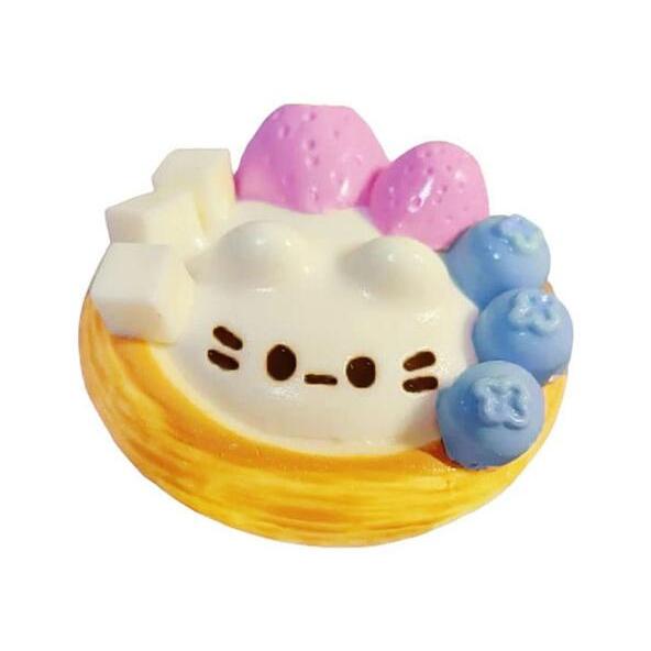 手作りミニスクイーズ　ネコケーキ　一枚写真の全部 スクイーズ ストレス解消 ネコ ねこ スクイーズケーキおもちゃ