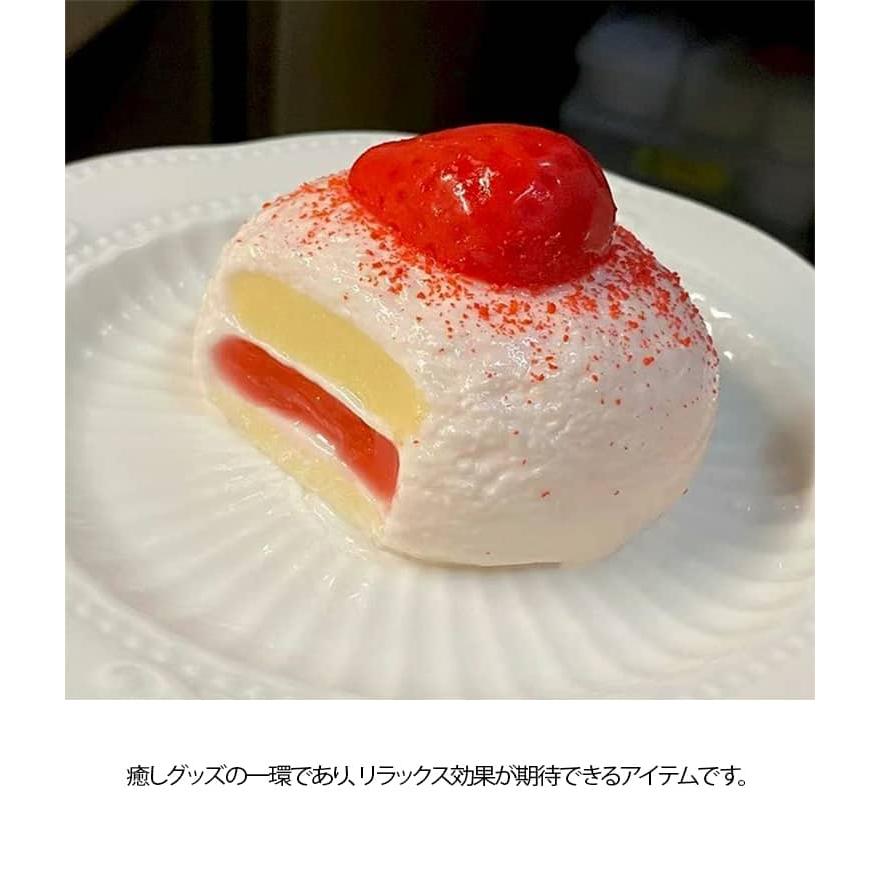 いちご 大福 クイーズ 大福スクイーズ ぷにぷに ふわふわおもちゃ 水感