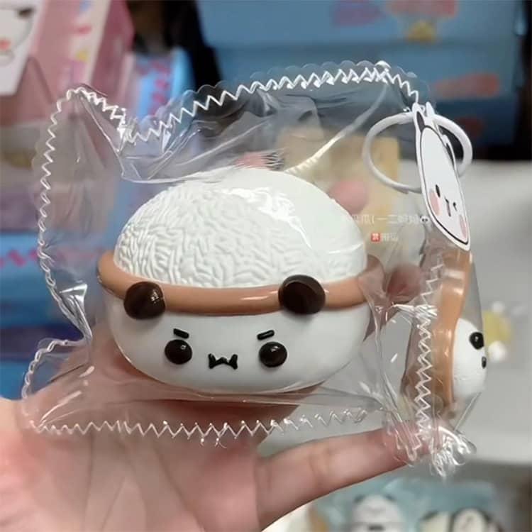 メロジョイ スクイーズ クマ ぬいぐるみ おもちゃ かわいい 大福 肉球