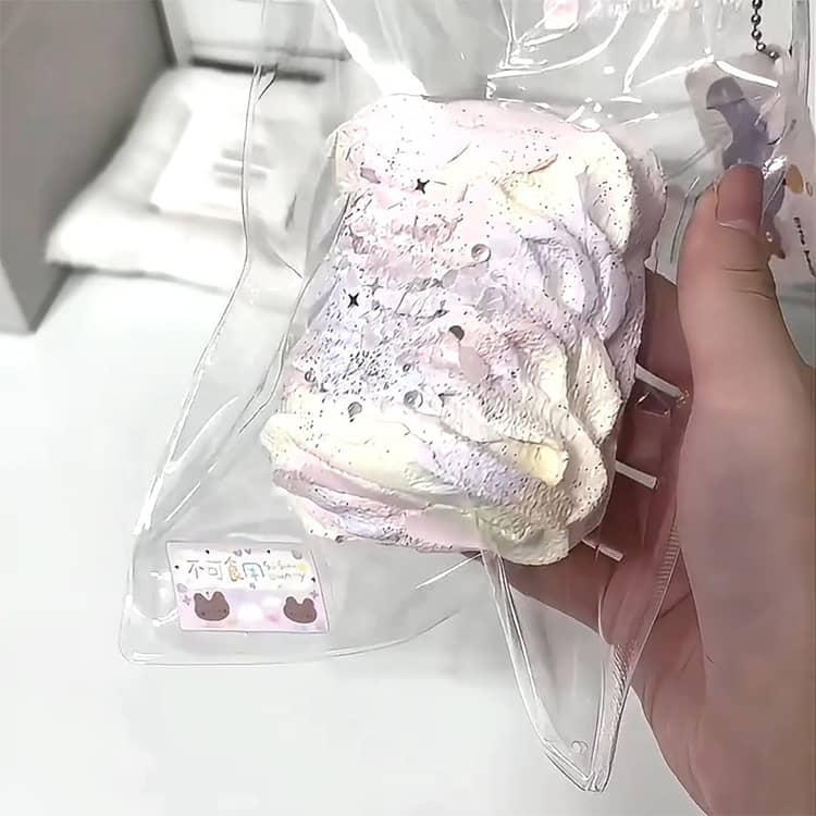 スクイーズ メロジョイ 低反発 プリン マシュマロ ぷにぷに ふわふわ