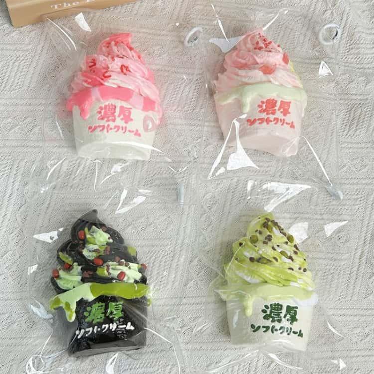 スクイーズ アイスクリーム ケーキ おもちゃ パン屋さん 大きい 可愛い