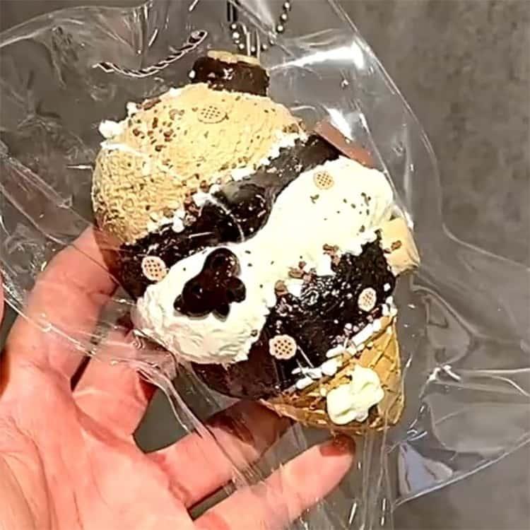 スクイーズ アイスクリーム ケーキおもちゃ 水感スクイーズ ストレス