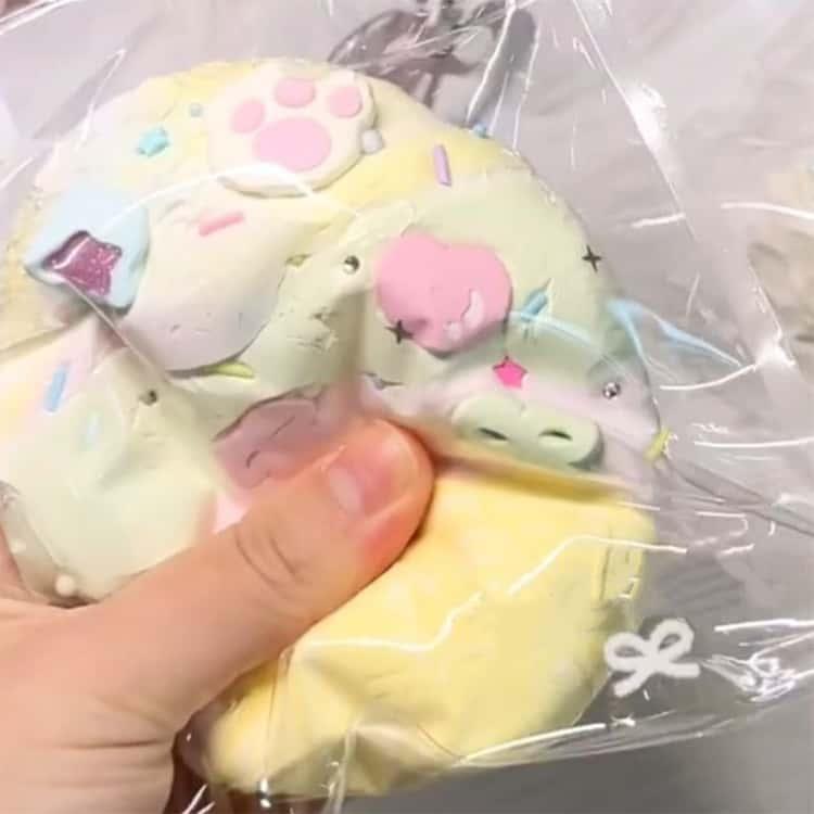 スクイーズ アイスクリーム ケーキおもちゃ 水感スクイーズ ストレス