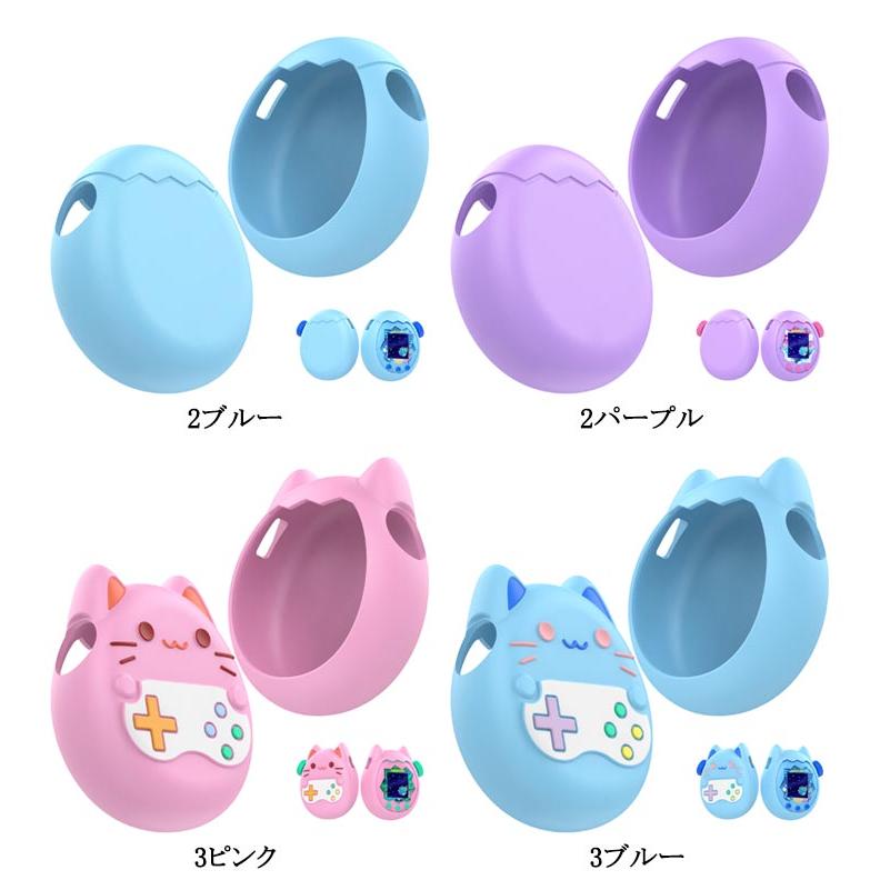 たまごっち パラダイス ケース 猫型 猫耳 シリコンケース 保護ケース