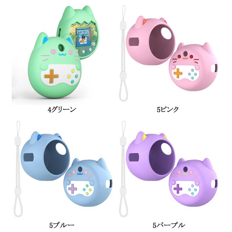 たまごっち パラダイス ケース 猫型 猫耳 シリコンケース 保護ケース
