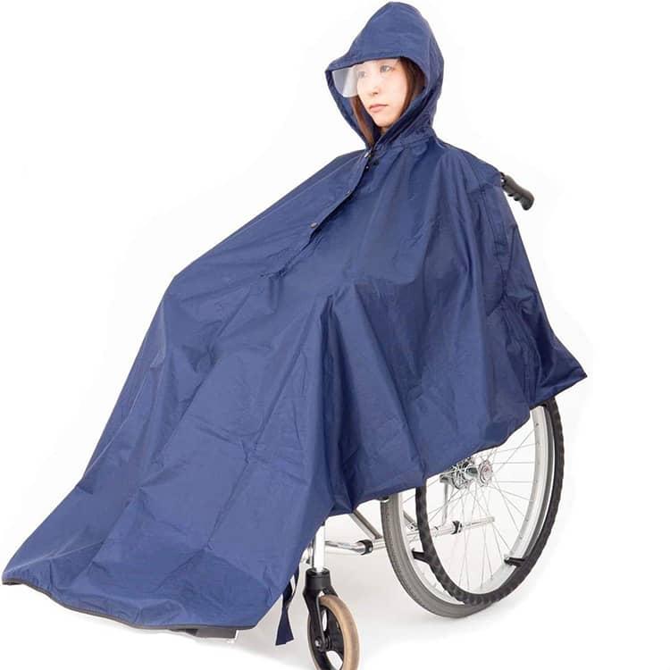車いす用 レインコート 介護 車椅子用レインコート レインポンチョ