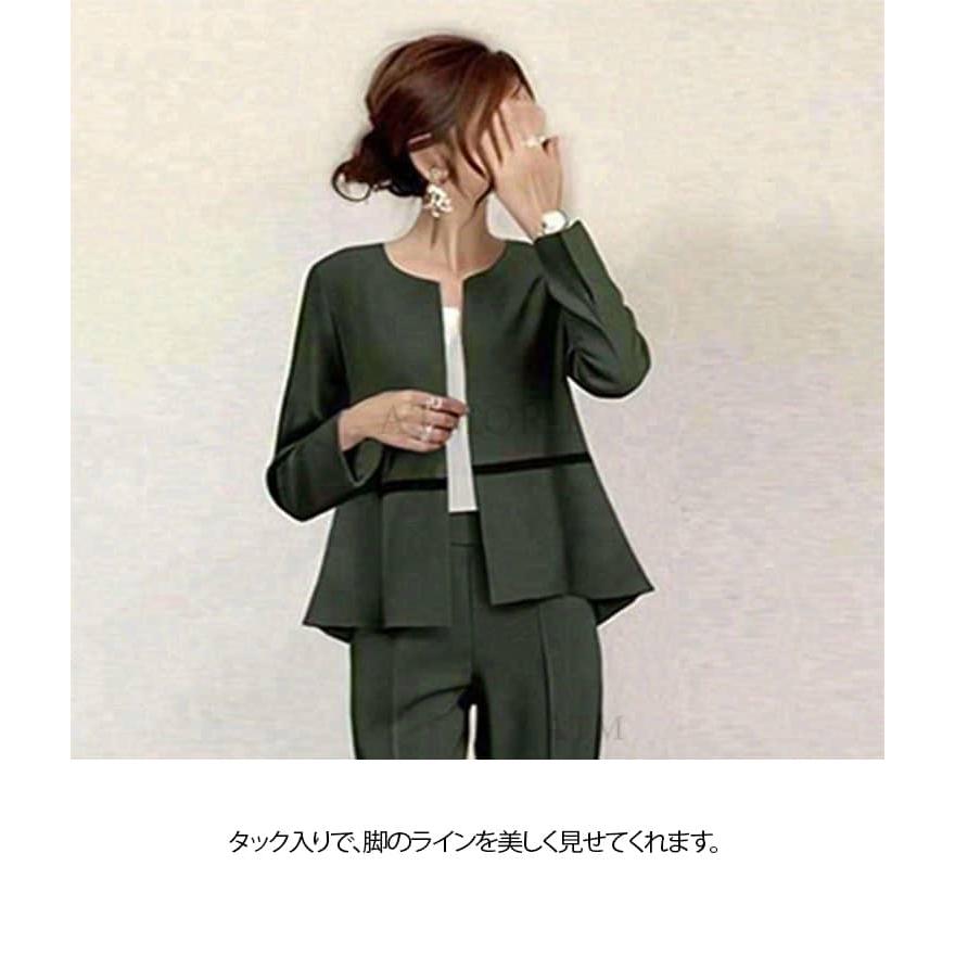 セレモニースーツ レディース 低身長 小さいサイズ ジャケット パンツ
