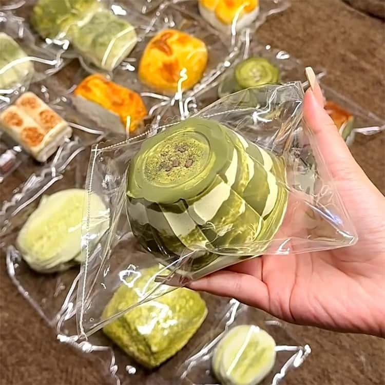 濃厚抹茶プリン 抹茶チョコプリン 水感スクイーズ スクイーズ ぷにぷに