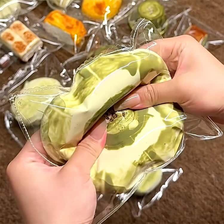 濃厚抹茶プリン 抹茶チョコプリン 水感スクイーズ スクイーズ ぷにぷに