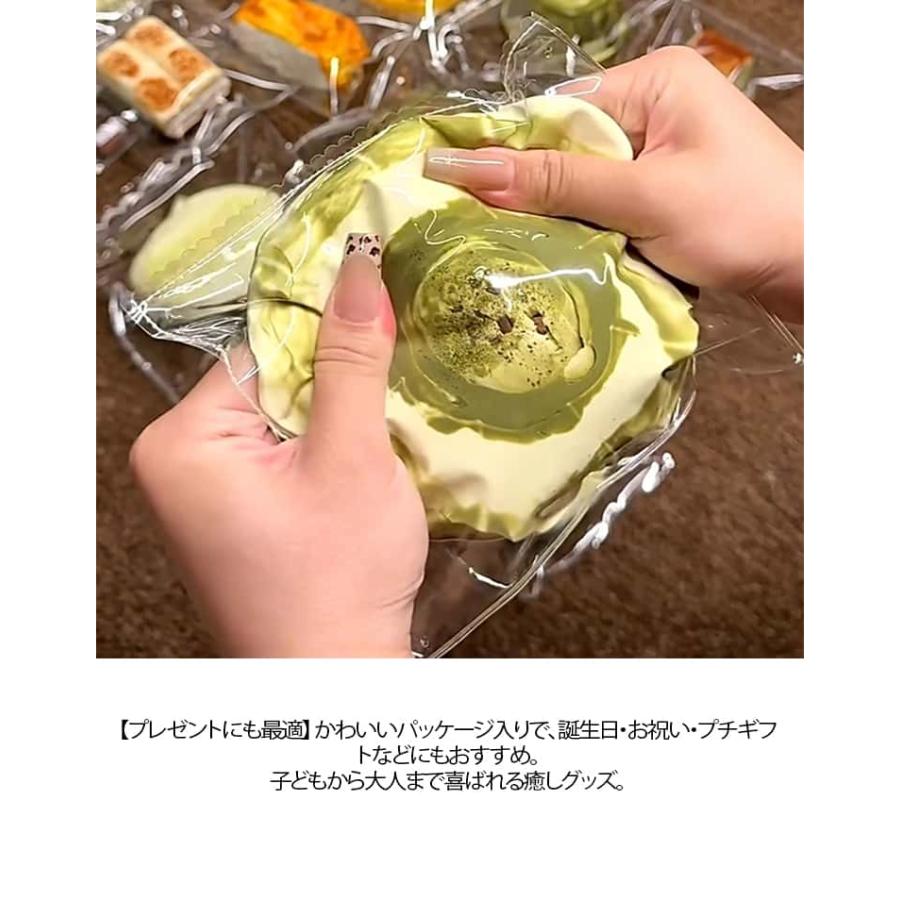 濃厚抹茶プリン 抹茶チョコプリン 水感スクイーズ スクイーズ ぷにぷに