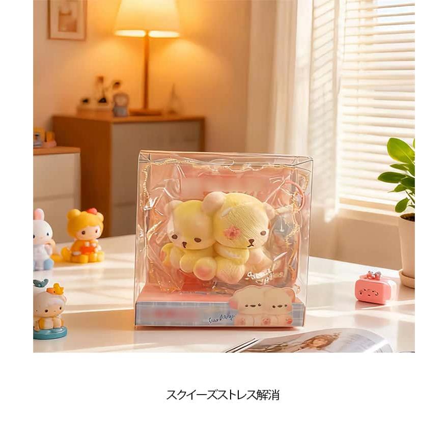 SNSで話題】メロジョイ スクイーズ 大福 癒しグッズ ストレス解消