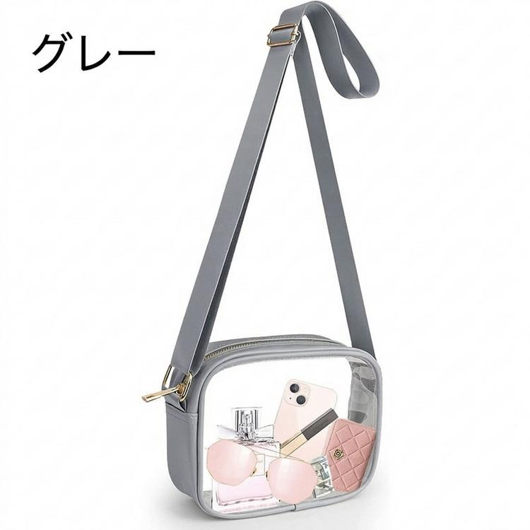 ビニールバッグ 痛バ 防水 透明 ショルダー クリア トートバッグ