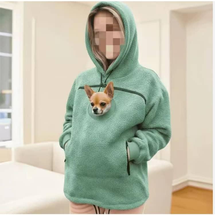 パーカー 猫抱っこ用服 メンズ レディース 猫 犬 小動物 スウェット 裏
